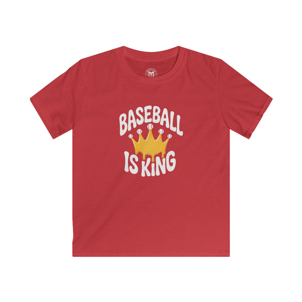 Kids Baseball Is King Tee