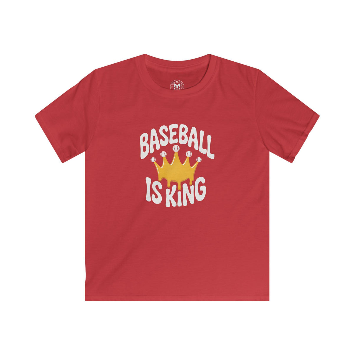 Kids Baseball Is King Tee