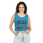 Relax... He's 14 Baseball Parent Tank Top