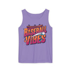 Baseball Vibes Tank Top — Retro Stadium Graphic Baseball Tee