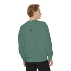 Baseball Unisex Sweatshirt - "Live Love Baseball" Vintage Sunset Crewneck