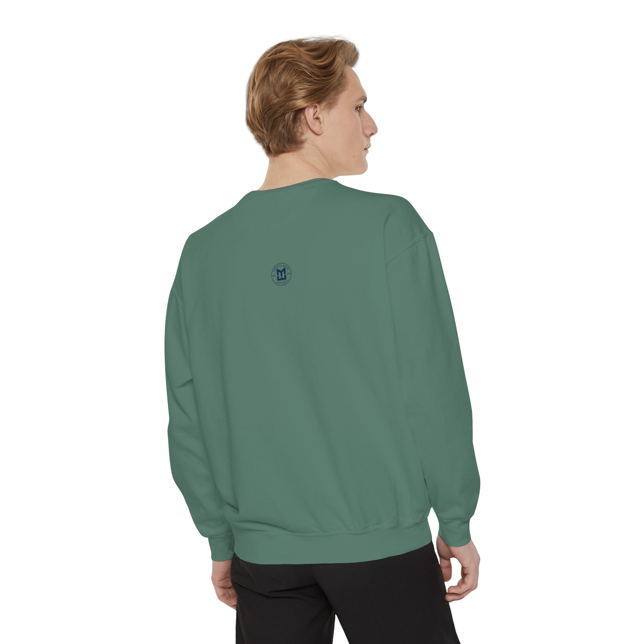 Baseball Unisex Sweatshirt - "Live Love Baseball" Vintage Sunset Crewneck