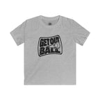 Kids Tee — "GET OT BALL" Vintage Baseball Graphic
