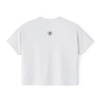 Live Love Baseball Women's Boxy Tee – Retro Sunset Palm Baseball Shirt