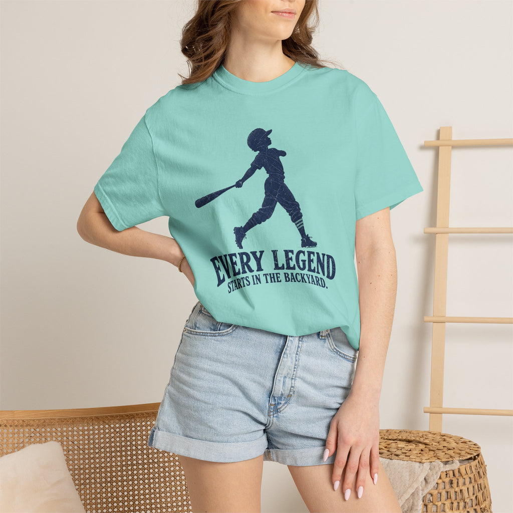 Adult Unisex  "Every Legend Starts in the Backyard" Graphic Tee