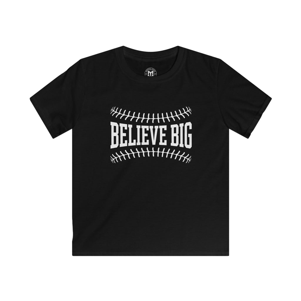Kids 'Believe Big' Baseball T‑Shirt