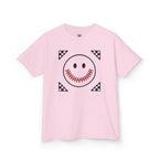 Kids T-Shirt — "Smily Baseball Seams Face" Baseball Tee