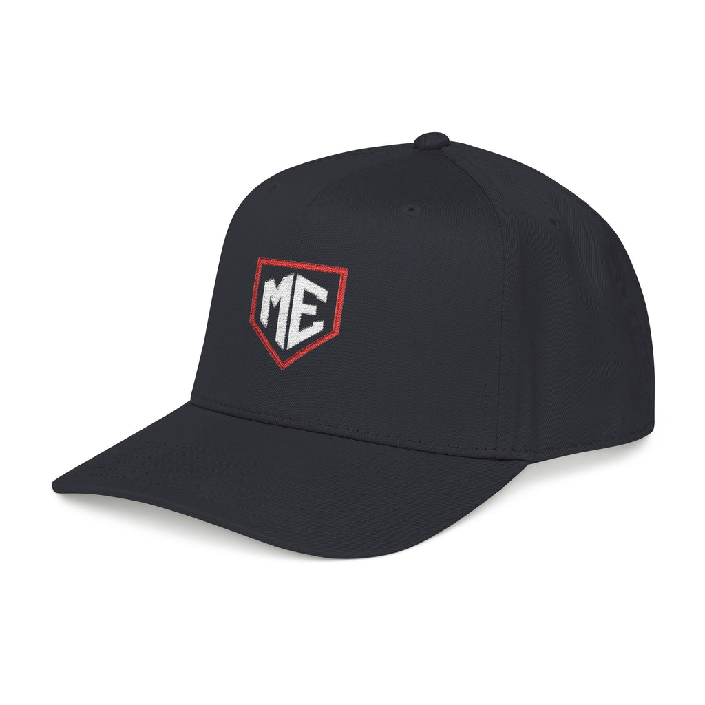Mid Profile Mental Edge Baseball Cap — 'ME' Shield Embroidered Logo Otto Hat