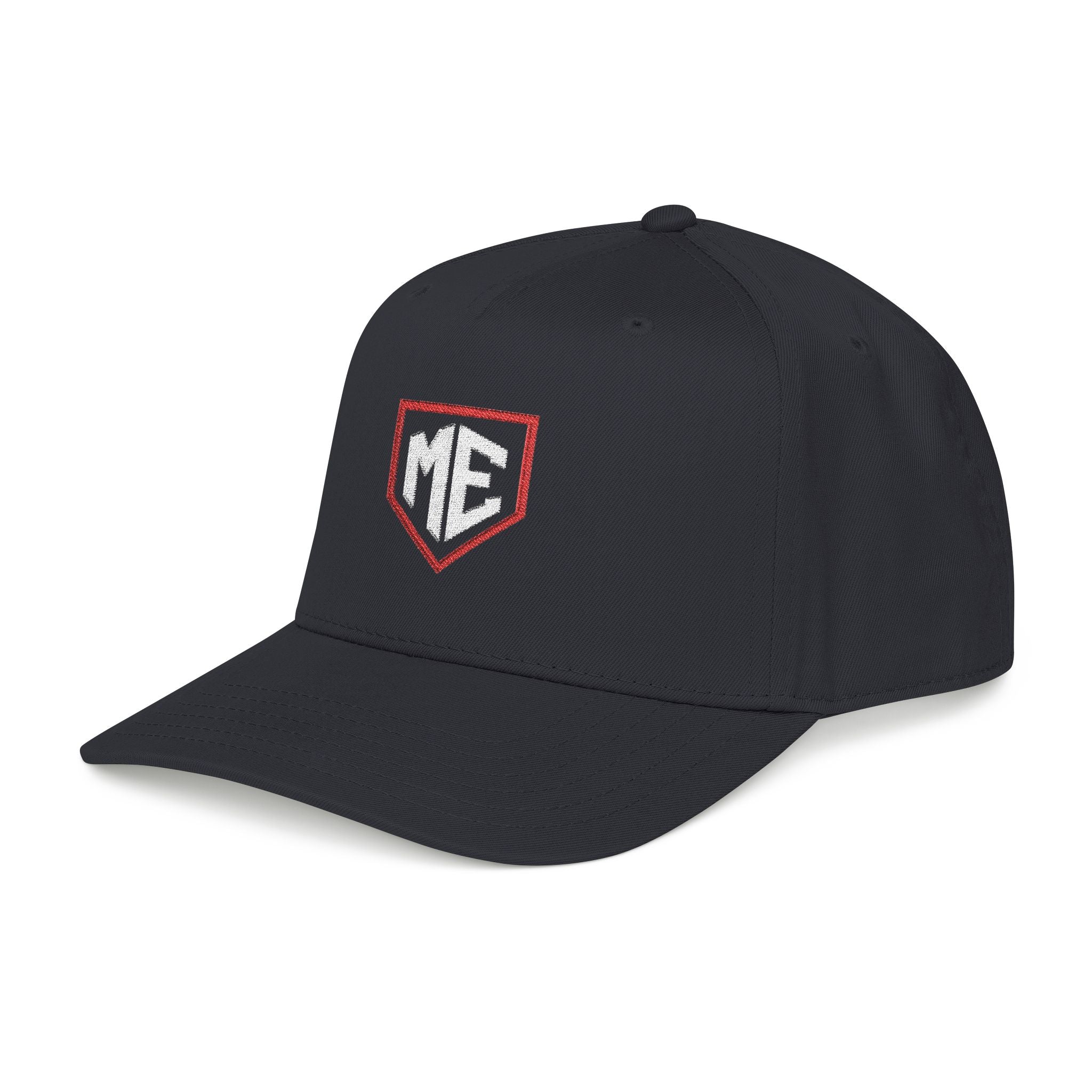 Mid Profile Mental Edge Baseball Cap — 'ME' Shield Embroidered Logo Otto Hat