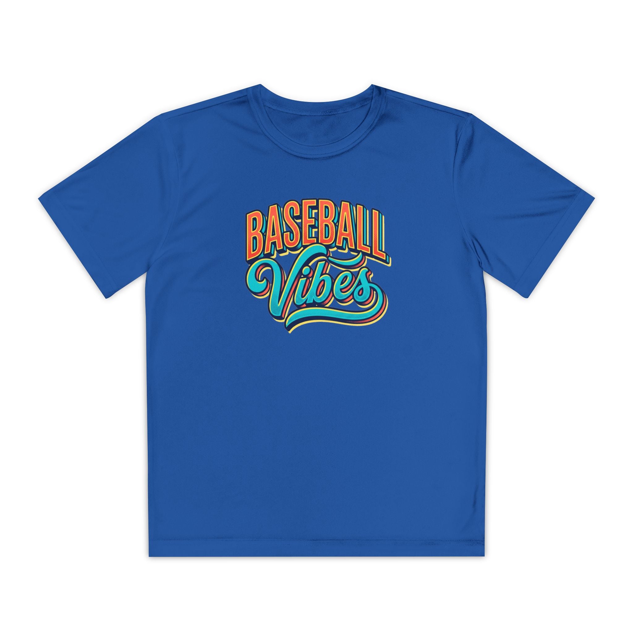 Youth Baseball Vibes Dri-Fit Tee