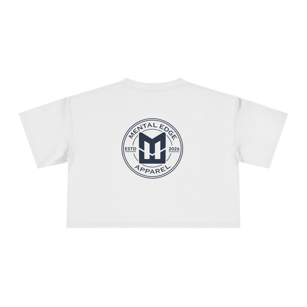 No Lollygagging Crop Tee — Women's Athletic Casual Top