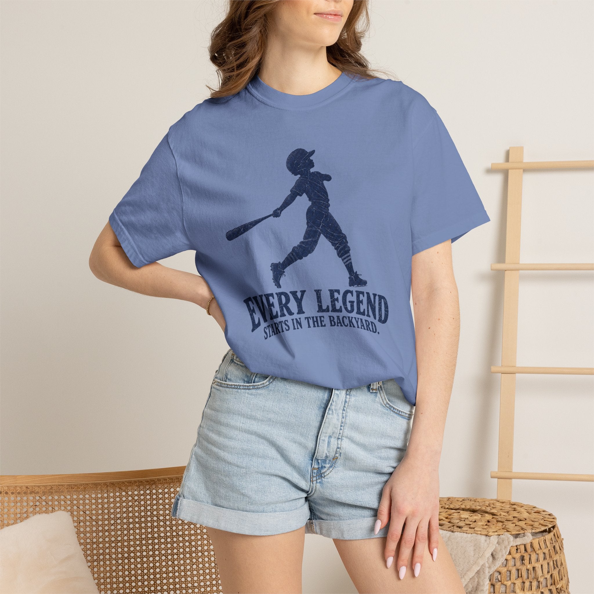 Adult Unisex  "Every Legend Starts in the Backyard" Graphic Tee