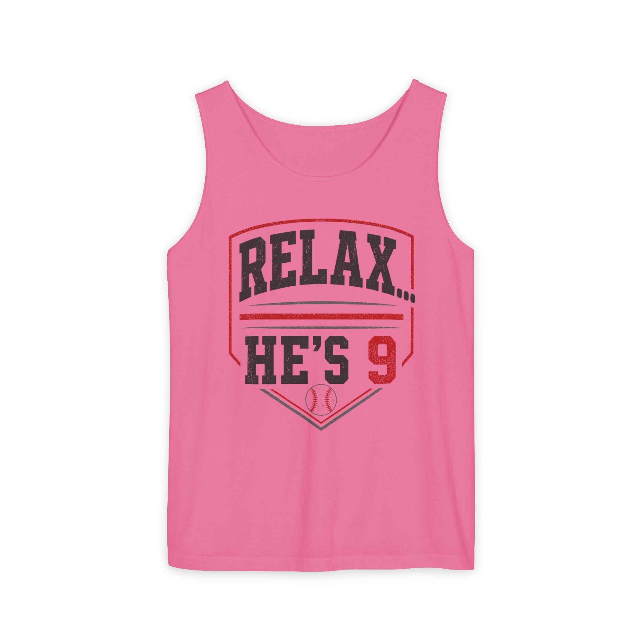 Relax… He’s 9 Parents Tank Top
