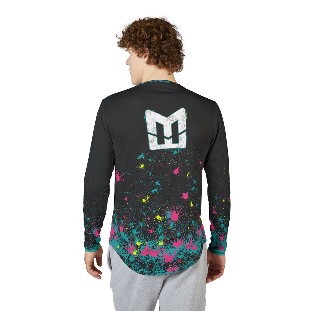 Mental Edge Neon Loud Splatter UV Long Sleeve
