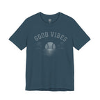 Good Vibes Woman's Baseball Sunset Tee