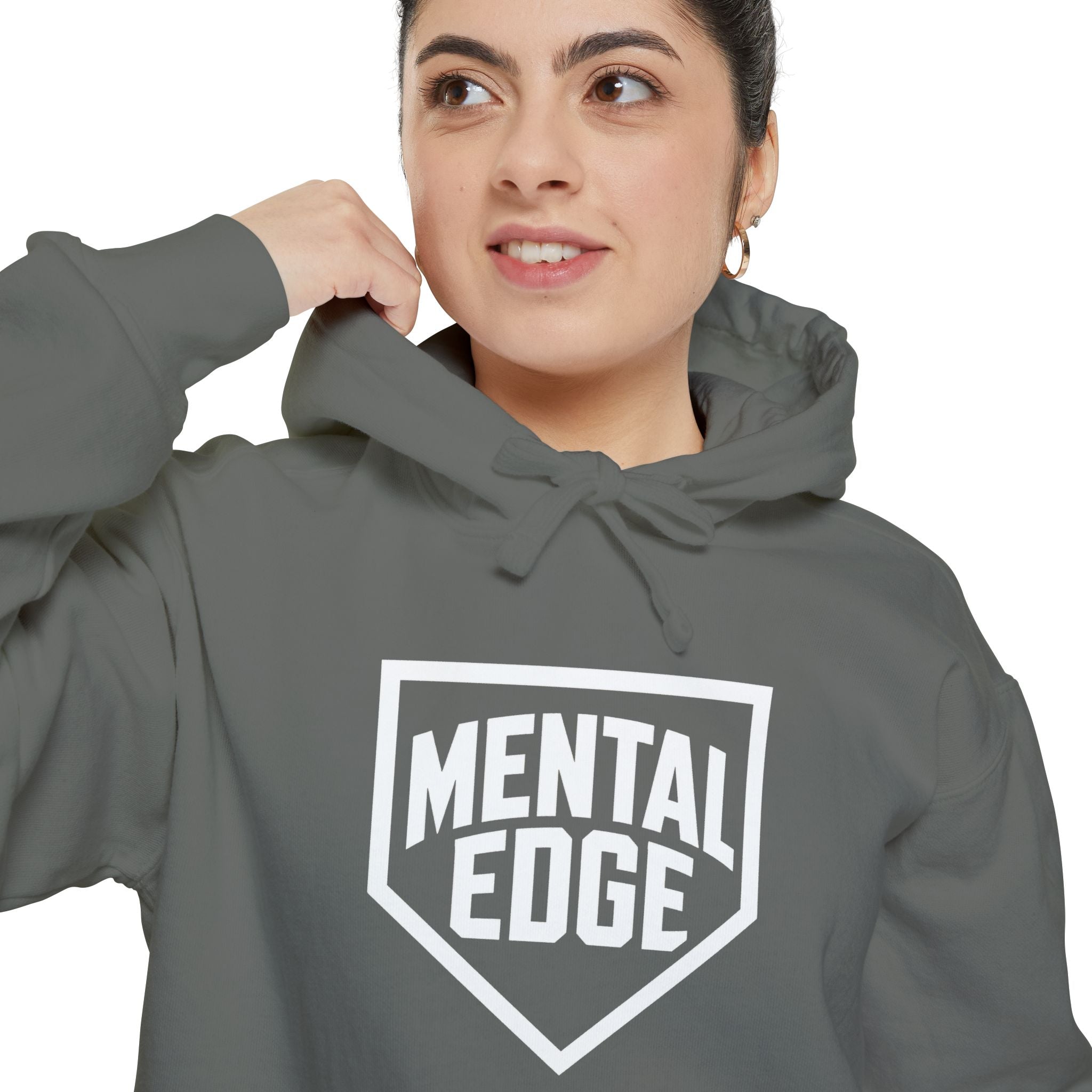 Mental Edge Home Plate Hoodie Unisex - Comfort Colors Garment-Dyed Hoodie