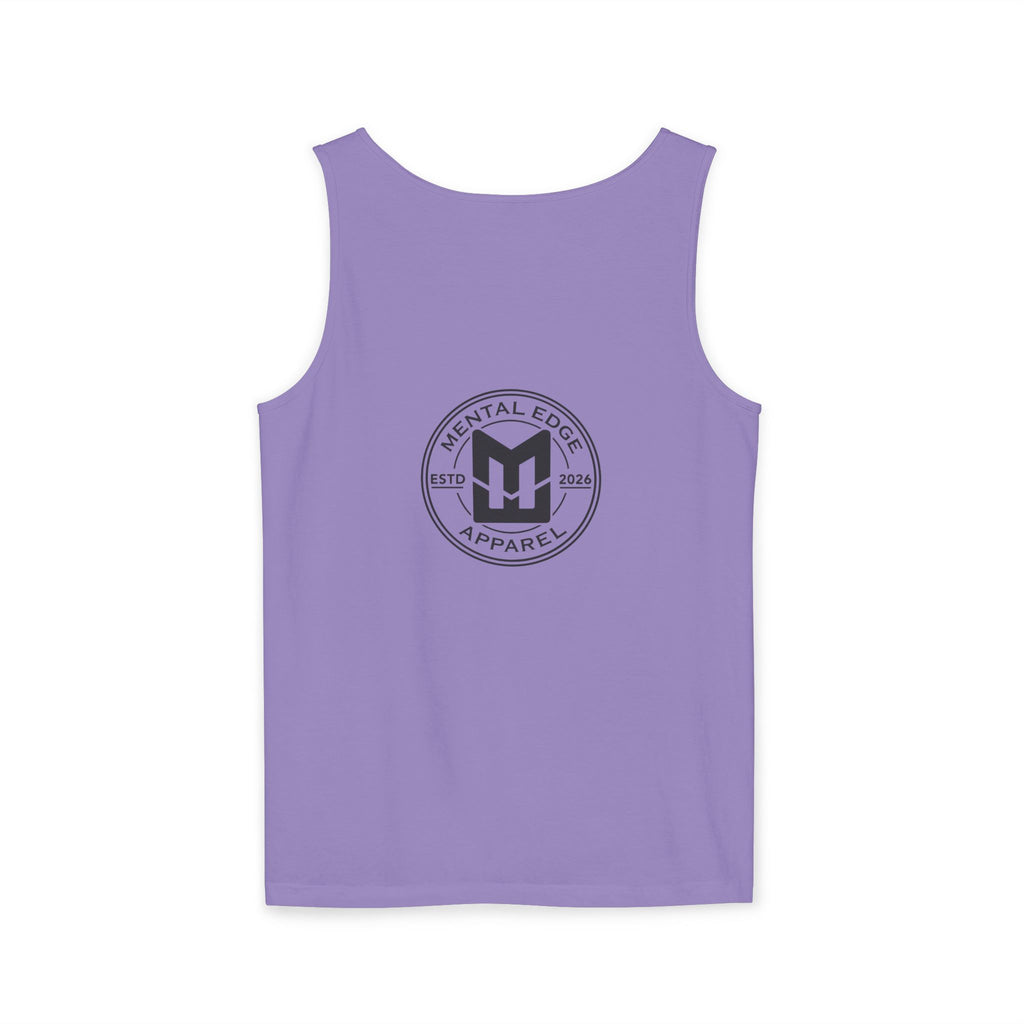 "Relax... She's 7" Softball Tank Top — Graphic Tank