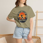 Live Love Baseball T-Shirt — Vintage Sunset Baseball Tee