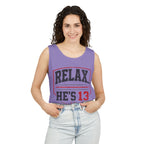 Relax… He’s 13 Baseball Parent Tank Top