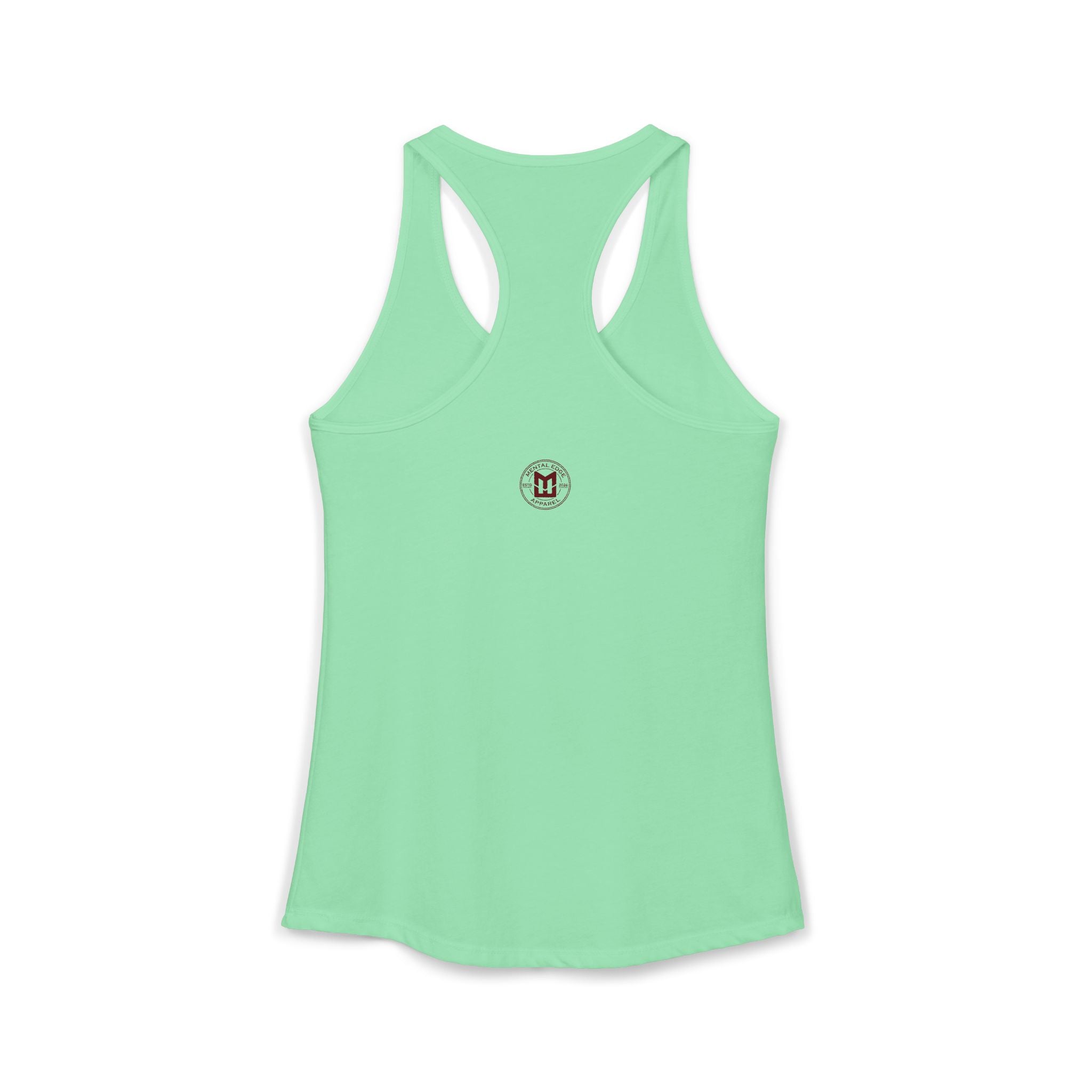 Relax He's 10 Baseball Moms Racerback Tank
