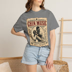 Adult Unisex "Chin Music Enforcer of Heat" Baseball Pitchers Comfort Colors Garment-Dyed T-shirt