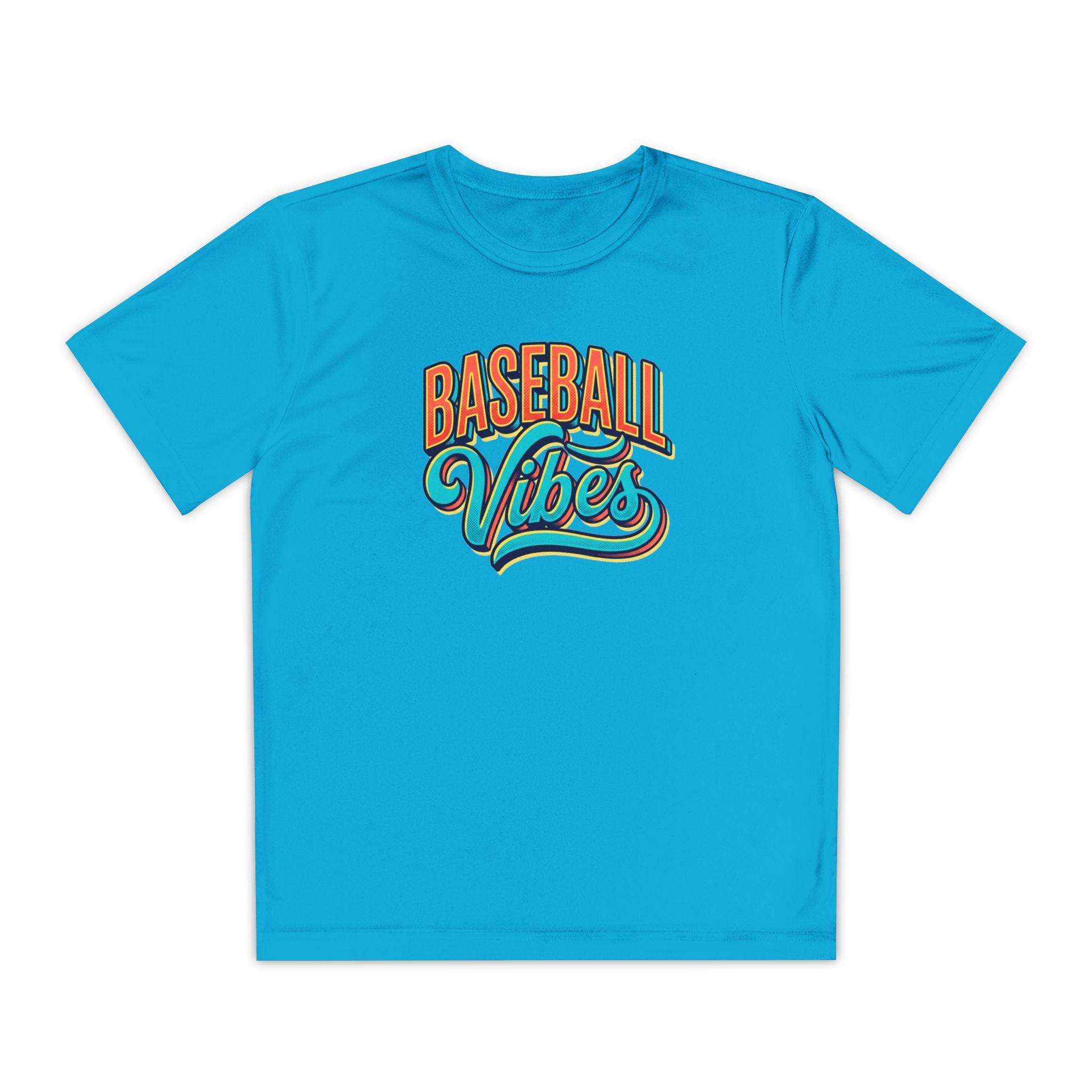 Youth Baseball Vibes Dri-Fit Tee