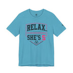 Relax... She’s 5 Soccer Mom Tee