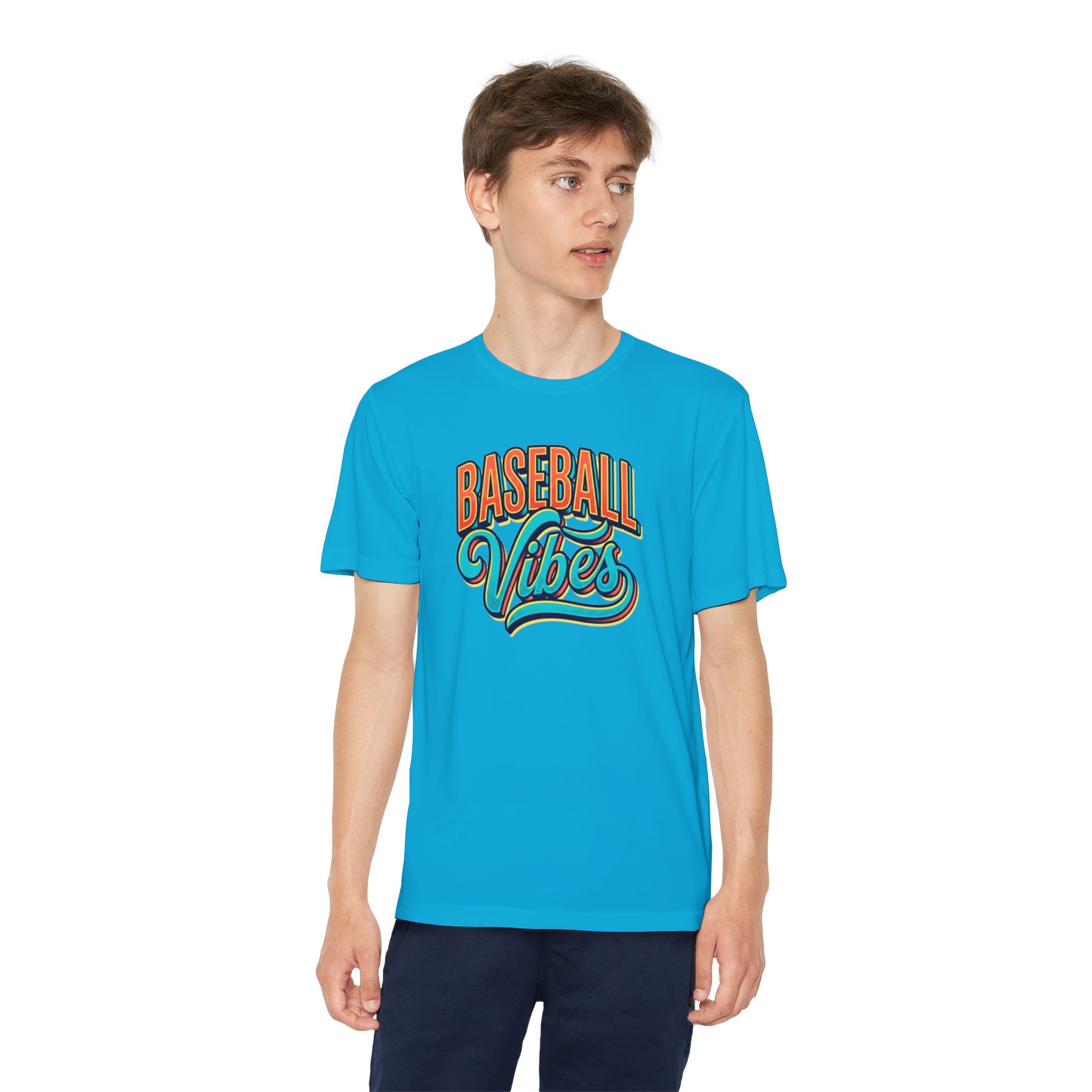 Youth Baseball Vibes Dri-Fit Tee