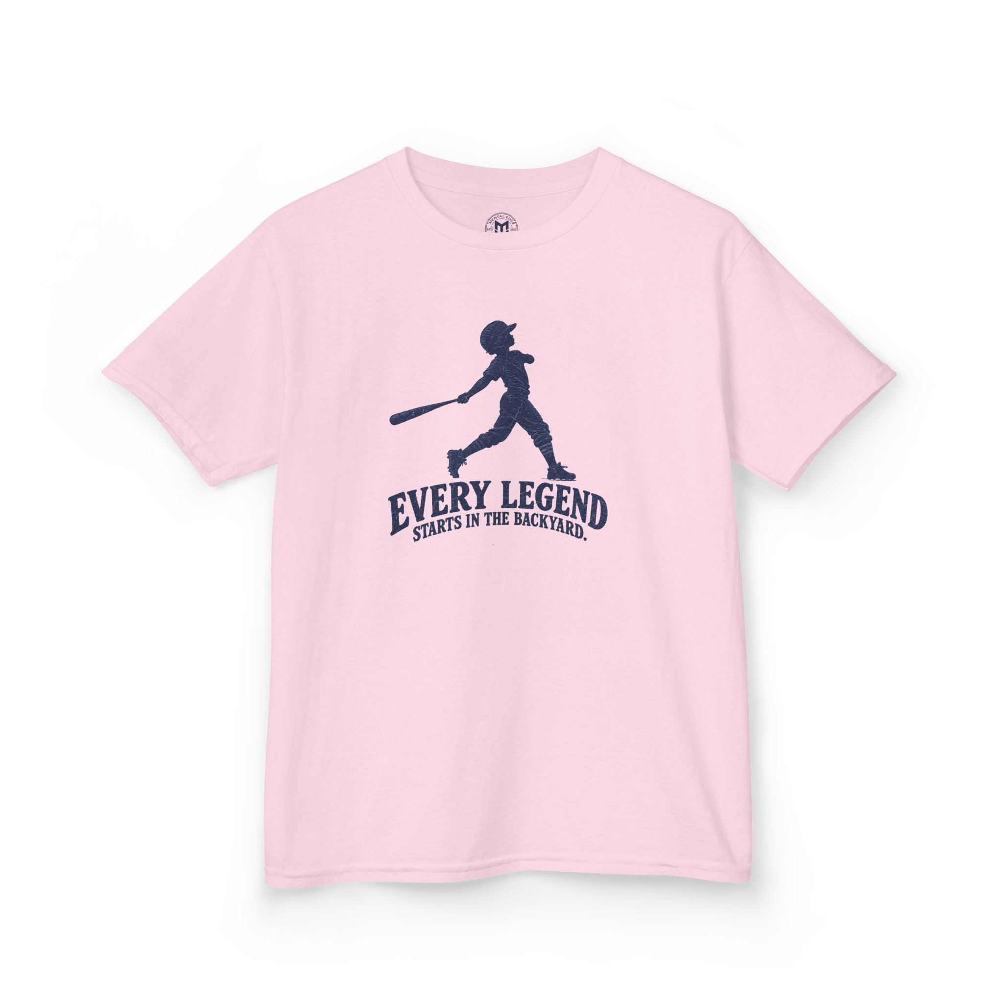 Kids T-Shirt — "Every Legend Starts in the Backyard" Baseball Tee