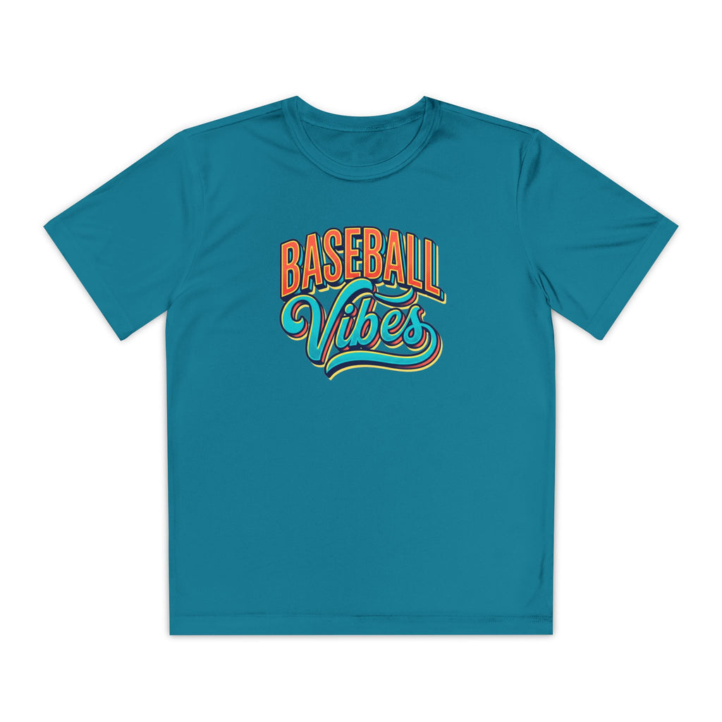 Youth Baseball Vibes Dri-Fit Tee