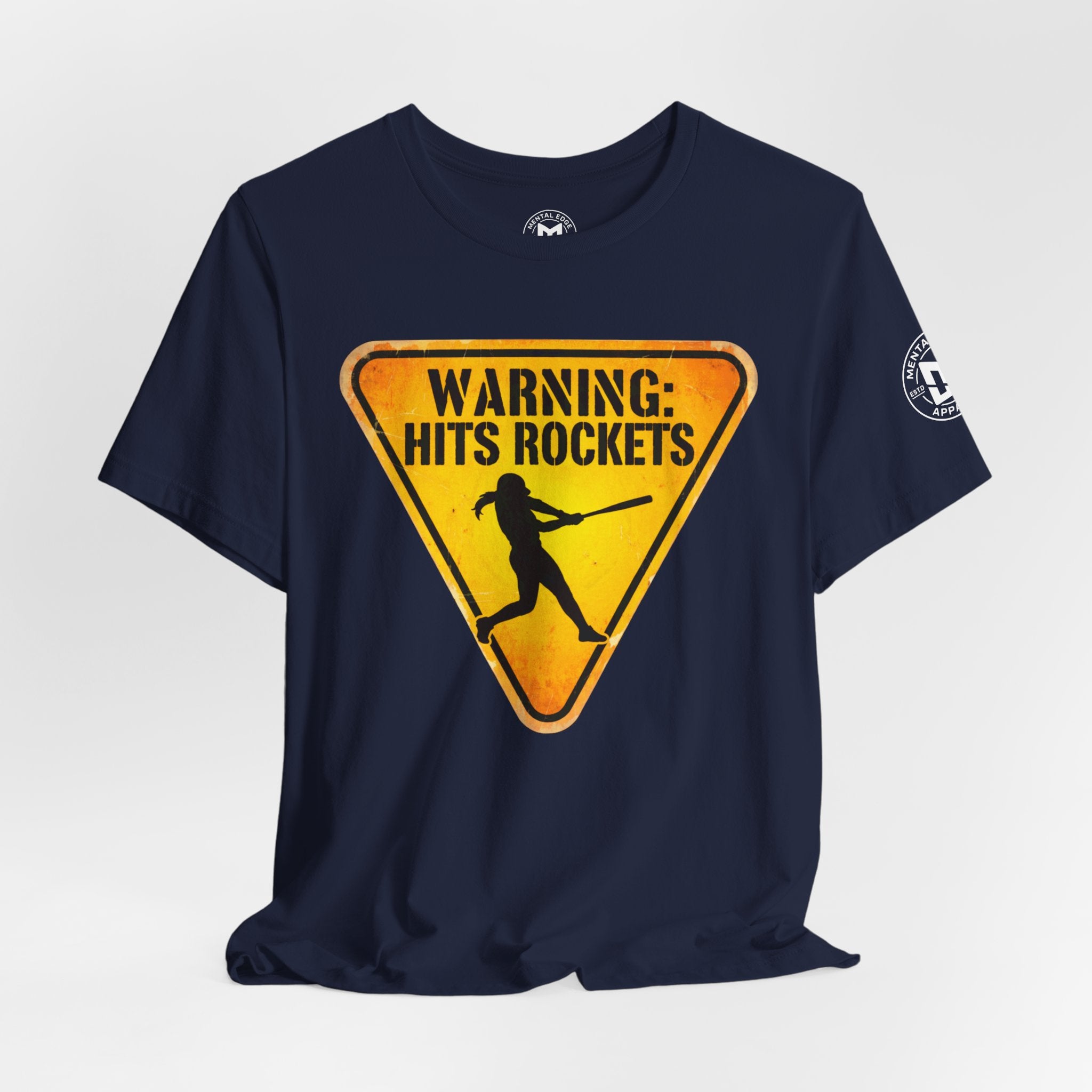Warning: Hits Rockets Softball T-Shirt