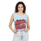 Baseball Vibes Tank Top — Retro Stadium Graphic Baseball Tee