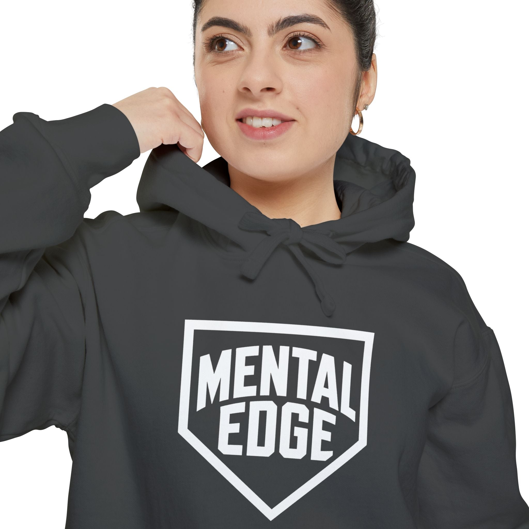 Mental Edge Home Plate Hoodie Unisex - Comfort Colors Garment-Dyed Hoodie