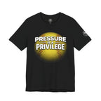 Pressure Is a Privilege Softball T-Shirt — Motivational Sports Tee
