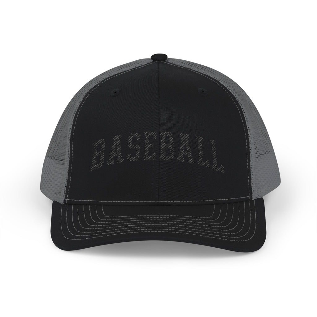 Baseball Trucker Cap – Vintage Distressed Baseball Snapback