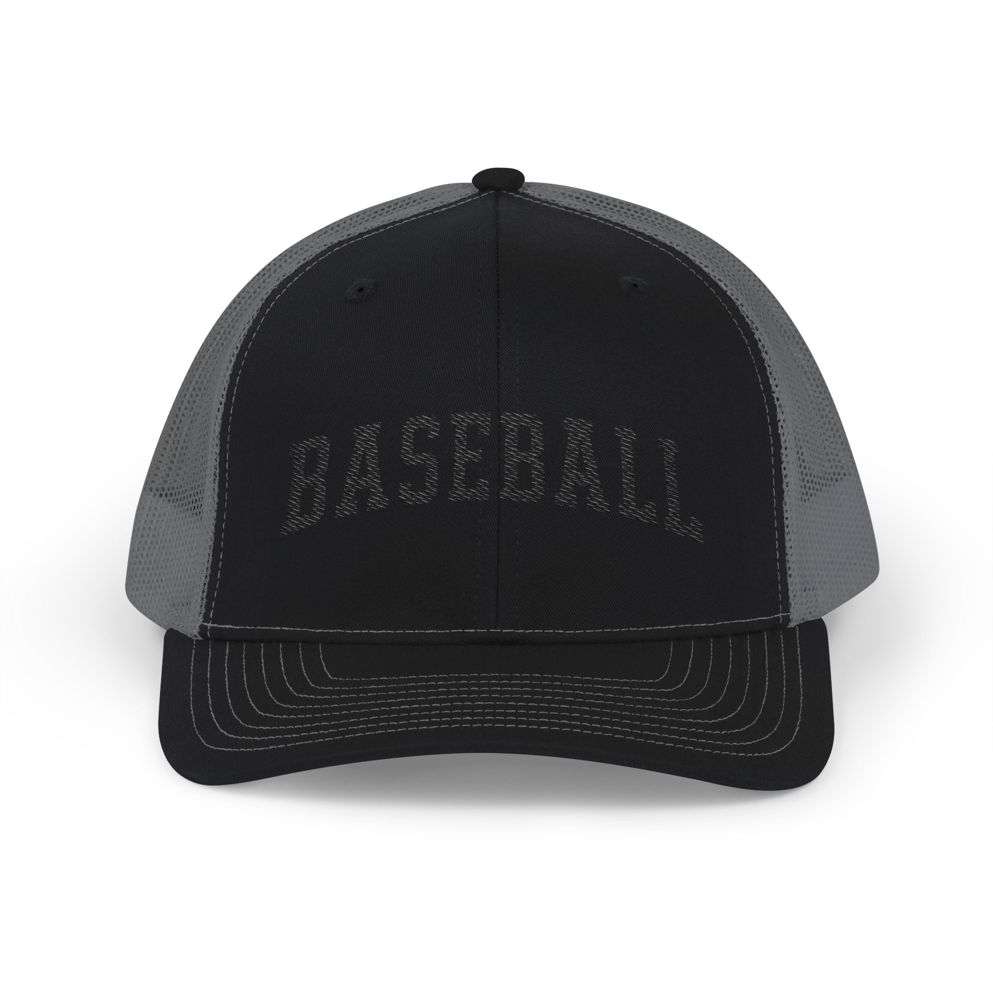 Baseball Trucker Cap – Vintage Distressed Baseball Snapback