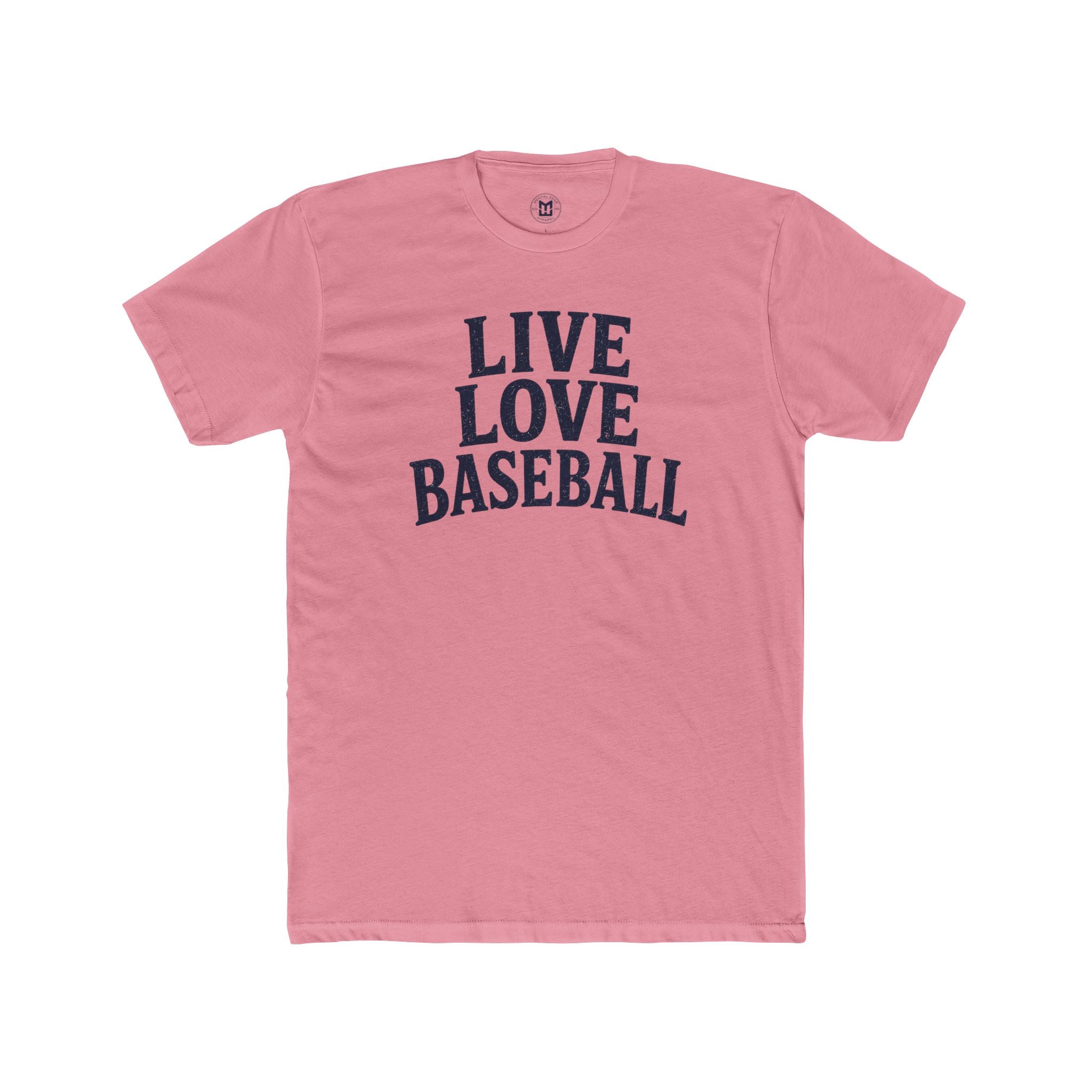 Live Love Baseball T-Shirt — Classic Baseball Tee for Fans