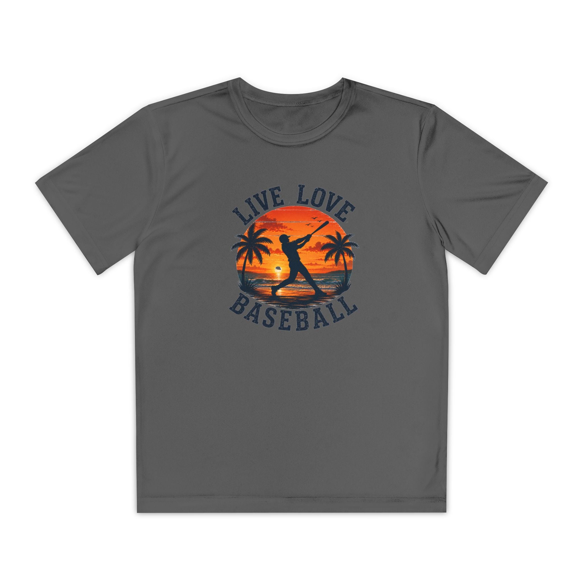 Live Love Baseball Youth Dri Fit Tee