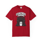 Coaches Throne Bucket Black Bat T-Shirt — Unisex Baseball/Softball Coach Gift