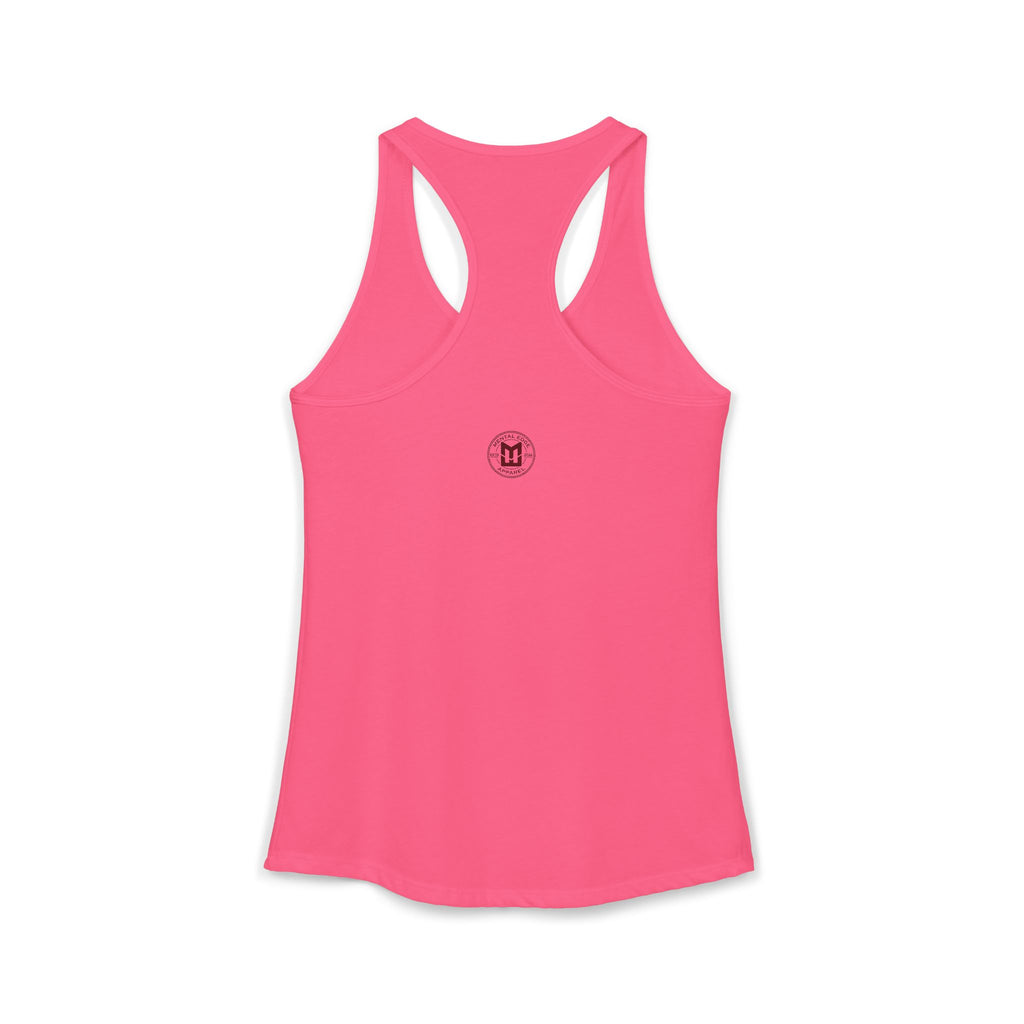 Relax He's 10 Baseball Moms Racerback Tank