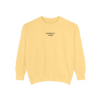 Baseball Vibes Sweatshirt — Minimalist White Crewneck