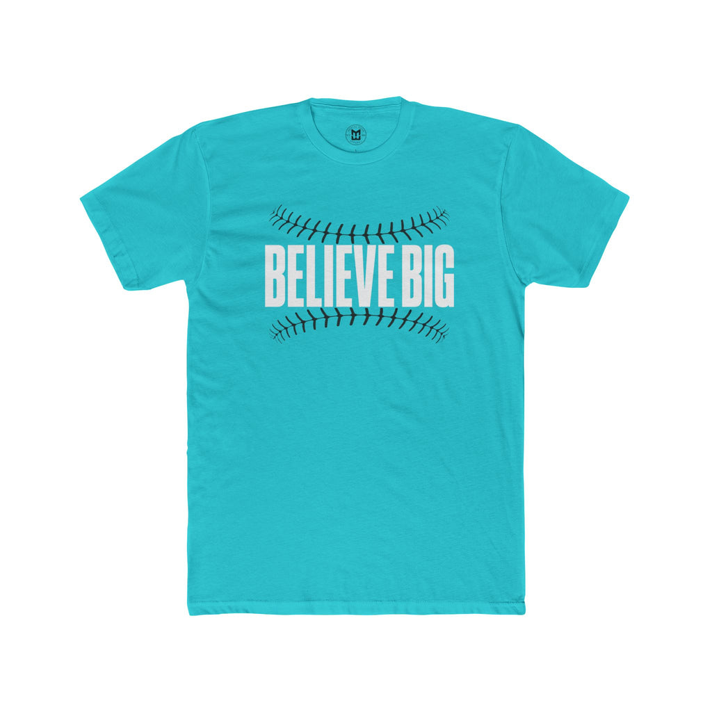 Believe Big Baseball Tee — Inspirational Sports Shirt