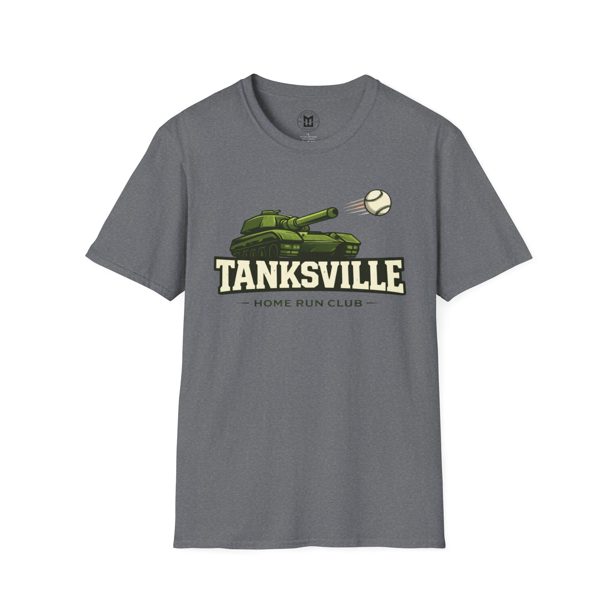 Tanksville Baseball Home Run Club' Vintage Sports Tee