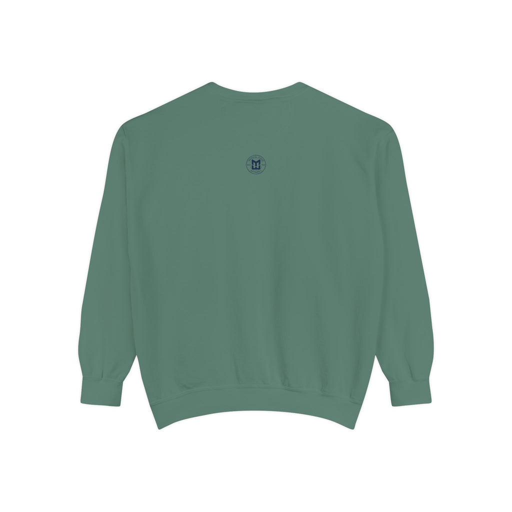 Baseball Unisex Sweatshirt - "Live Love Baseball" Vintage Sunset Crewneck