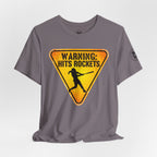 Warning: Hits Rockets Softball T-Shirt