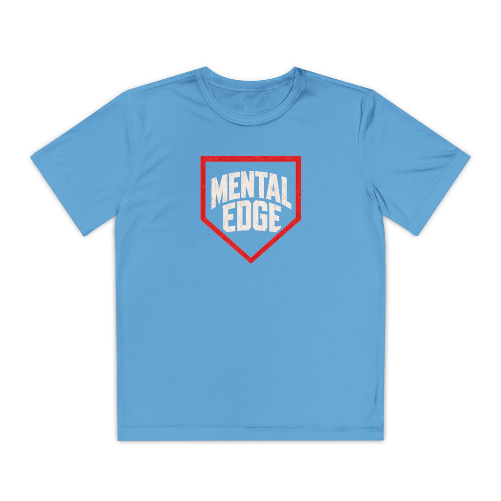 Youth Dri-Fit Tee — "Mental Edge" Performance Baseball Shirt