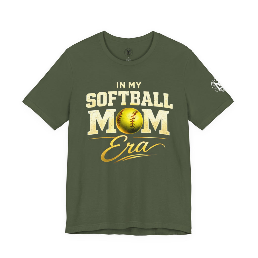 "In My Softball Mom Era" Softball Mom —Graphic Shirt