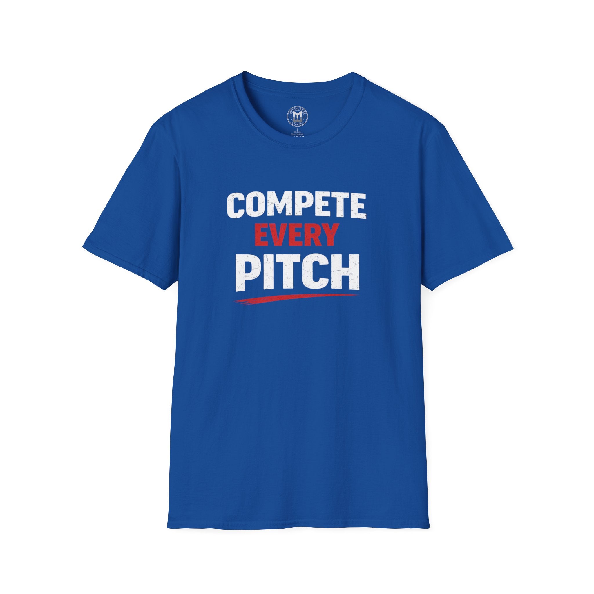 Compete Every Pitch Baseball T-Shirt