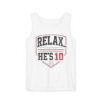 Relax... He's 10 Parent Tank Top