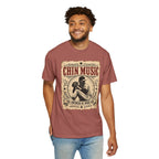 Adult Unisex "Chin Music Enforcer of Heat" Baseball Pitchers Comfort Colors Garment-Dyed T-shirt